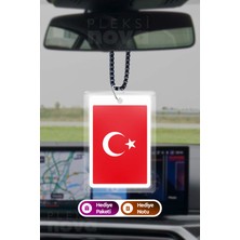 Özgürce Türk Bayrağı Temalı Araba Süsü Dikiz Aynası Için Dekorasyon Aksesuarı
