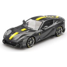 1:64 Bbr 2021 Ferrari 812 Competizione Grigio Competizione