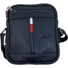 Elit Suni Deri Evrak Çantası Siyah