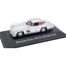 1:43 Atlas 1954 Mercedes Benz 300 Sl Gullwing W198 - Silver