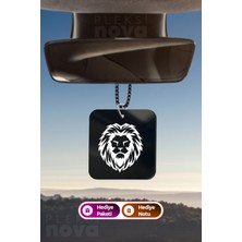 Özgürce Aslan Figürlü Dikiz Aynası Süsü, Şık ve Çekici Araba Aksesuarı