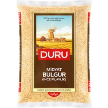 Duru Midyat Bulgur (Ince Pilavlık) 1 kg x 3 Adet