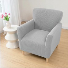 KUTLALE Likralı Pitikare Desen Tek Kişilik (1 Adet) Koltuk Örtüsü, Streç, Esnek, Lastikli, Koltuk Kılıfı