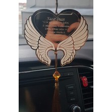 Özgürce Şık Kanatlı Model Nazar Duası Pleksi Dikiz Aynası Süsü