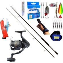 Oslo Okuma Revenger Rv-40 240CM 20-40GR Remixon Double Black Turna Spin Olta Takımı Seti