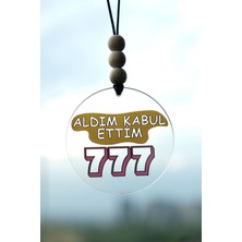 Özgürce Şık 777 Dikiz Aynası Süsü, Otomobil Için Zarif Dekoratif Süs