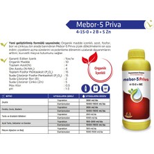 Mebor-5 Priva 5 Litre - 4-15-0 + 2 B + 5 Zn