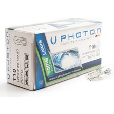 Özgürce 12V W5W Dipsiz LED Ampul 10'lu Set, Yüksek Kalite, Güçlü Işık Performansı