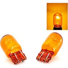 Özgürce T20 Turuncu Çift Duy Doğal Amber Oto Ampul, Parlak ve Güvenilir Işık