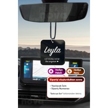 Özgürce Kişiye Özel Güvenli Sür Yazılı Araba Dikiz Aynası Süsü