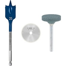 Bosch Professional 1x Expert Self Cut Speed Yaprak Delme Uçl... +2 Parça Yapı Seti