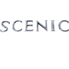 Özgürce Renault Scenic 2 Bagaj Kaput Amblemi Yazısı 8200211785, Şık ve Orijinal Detay