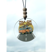 Özgürce Yol Açık Yola Çık Dikiz Aynası Süsü, Şık ve Güzel Araba Dekorasyonu