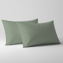 Days In Colours %100 Pamuk Ranforce 2'li Yastık Kılıfı Seti - Dolmabahçe Serisi