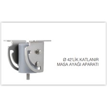 ŞEN Katlanır Masa Ayağı Aparatı 42MM
