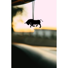 Özgürce Metal Boğa Motifli Dikiz Aynası Süsü, Şık ve Zarif Oto Aksesuar