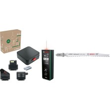 Bosch Home & Garden Zamo Set Lazerli Uzaklık Ölçer (25M Çalı... +1 Parça Yapı Seti
