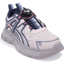 Marco Kids 05-26Y516 Bej Lacivert Ortopedik Günlük Erkek Çocuk Spor Ayakkabı