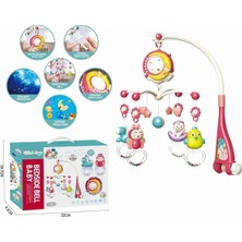 Kaia Life BIB648A54 -Vardem Işıklı Müzikli Kumandalı Kırmızı Bebek Dönencesi