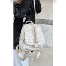 Gp Gues Polo Just Polo Kadın Krem Sırt ve Omuz Cantası