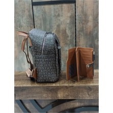 Just Polo Kadın 9 Bölmeli Taba Sırt Çantası