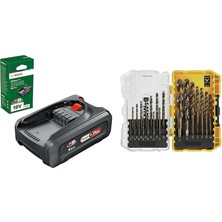 Bosch Home And Garden Akü Pba 18 V 4,0 Ah - Powerplus (1 Akü... +1 Parça Yapı Seti