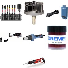 Bosch Professional Accessories Accessories 7 Parçalı Tornavi... +6 Parça Yapı Seti