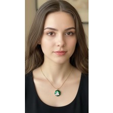 Parılda Accessories Kelebek Petek Kolye