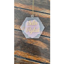 Özgürce Şeffaf Pleksi Dikiz Aynası Süsü, Araba Dekorasyonu, Hafif ve Şık Tasarım