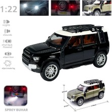 Kaia Life HCL-510A Çek Bırak 1:22 Sesli ve Işıklı Buharlı Df Metal Jeep