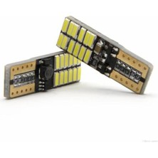 Özgürce Canbus Dipsiz T10 LED Park Ampulleri, Beyaz, 2’li Set, 2008-2016 Fiesta Hatchback