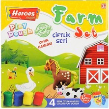 Kaia Life ERN-588 Heroes Orta Kutulu Çiftlik Oyun Hamuru Seti