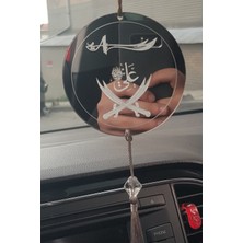 Özgürce Şık Pleksi Kılıç Süsü, Dikiz Aynası Için Araba Dekorasyonu