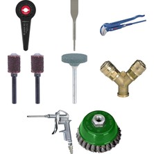 Bosch 10X Pro Maıı 32 Slc Dolgu Bıçağı (Silikon, Lastik, Gen... +7 Parça Yapı Seti