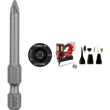 Bosch Professional Accessories Vidalama Ucu, Gri, 3 Adet... +3 Parça Yapı Seti