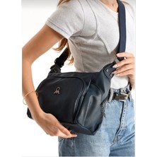 Kadın Mega Büyük Boy Çok Bölmeli Omuz Çantası ve Sırt Çantası