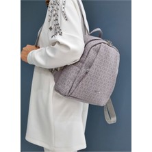 Just Polo Kadın Gri Yıkamalı Deri Sır ve Omuz Çantası TM1019-5