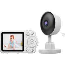 Kaia Life Sıcaklık Sensörlü Güvenli Bebek Kamerası Iki Yönlü Ses