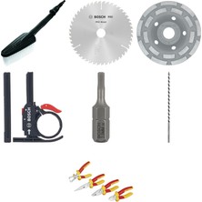 Bosch Home And Garden Yıkama Fırçası... +6 Parça Yapı Seti