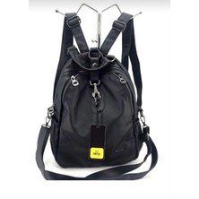 Yumuşak Deri Çok Bölmeli Omuz ve Sırt Çantası