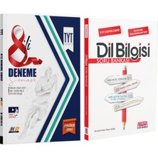 Hız Renk Tyt 8 Li Deneme ve Akm Dil Bilgisi Soru Bankası Seti 2 Kitap