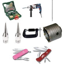 Bosch Home And Garden X/line 40 Parça Aksesuar Seti, Matkap ... +7 Parça Yapı Seti