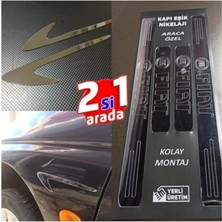 Özgürce Fiat Egea Kapı Eşiği ve Çamurluk Vent Krom Seti