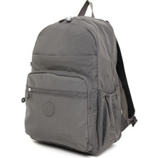 Gp Gues Polo Unisex Suya Dayanıklı Krinkıl Kumaş Çok Gözlü Laptop Okul ve Seyahat Sırt Çantası