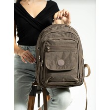 Mega Çanta Okul Çantası Mega Büyük Boy Leptop Bölmeli Çok Gözlü Sırt Çantası