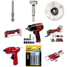 Bosch Professional Accessories Vidalama Ucu, Gri, 3 Adet... +8 Parça Yapı Seti