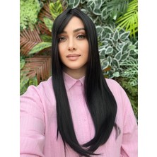 Aura Peruk Luxury Özel Görünüme Sahip Siyah Mat Yapıdaki Modelimiz