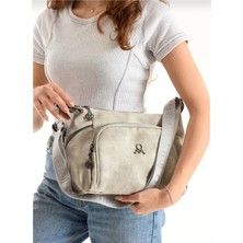 Kadın Mega Büyük Boy Çok Bölmeli Omuz Çantası ve Sırt Çantası