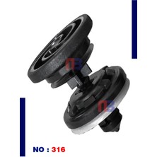 Özgürce Kapı Döşeme Klipsi 25 Adet, Vw, Audi, Volvo Uyumlu, Yüksek Kalite