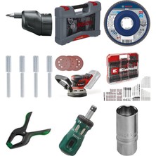 Bosch Home And Garden Ixo Eksantrik Adaptörü... +8 Parça Yapı Seti
